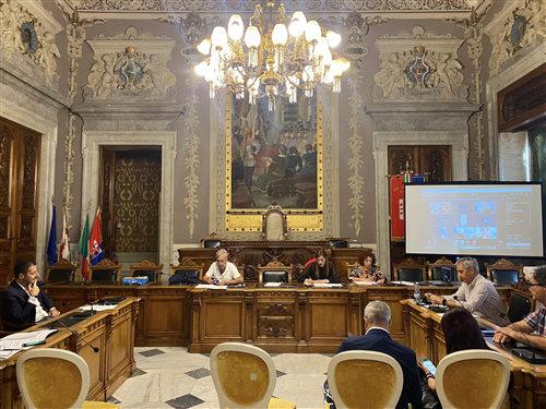 Il Consiglio delle Autonomie Locali al lavoro a Cagliari nella sede di piazza Palazzo